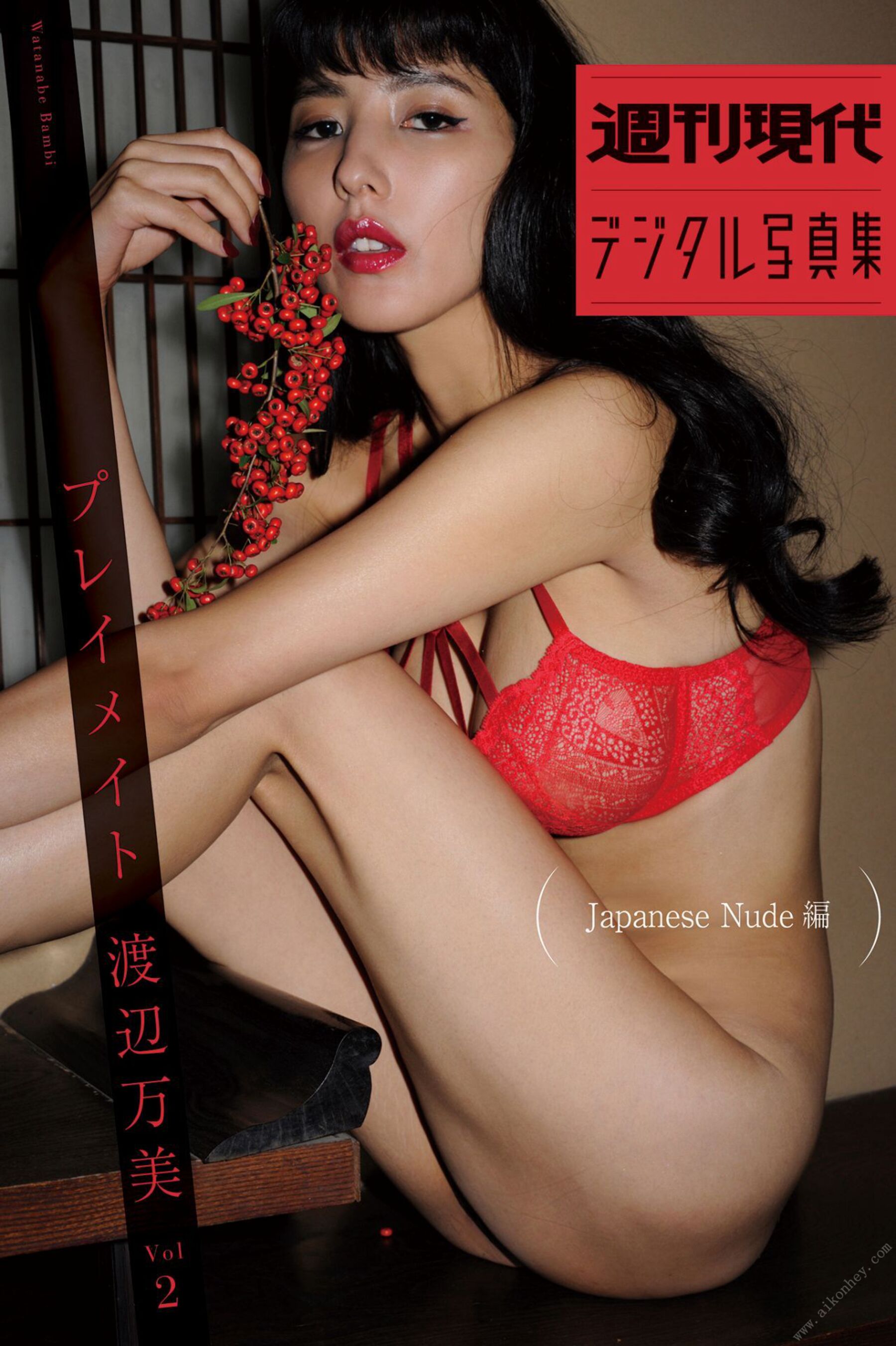 渡边万美《Playmate Japanese Nude Edition プレイメイトjapanse nude》Weekly Gendai Digi