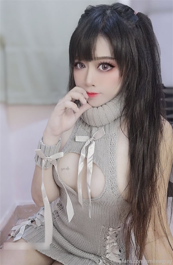 网红Coser美女Smil私拍尺度人体合集4